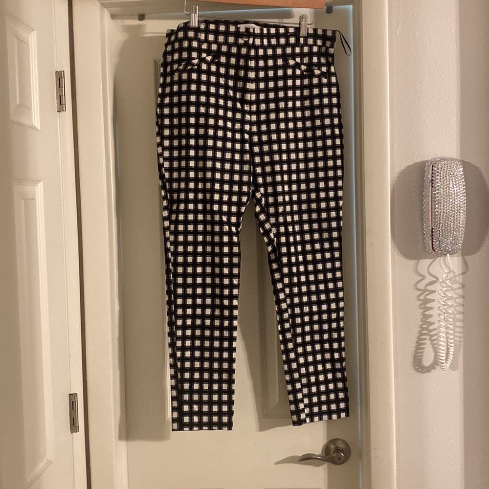 Plaid trousers